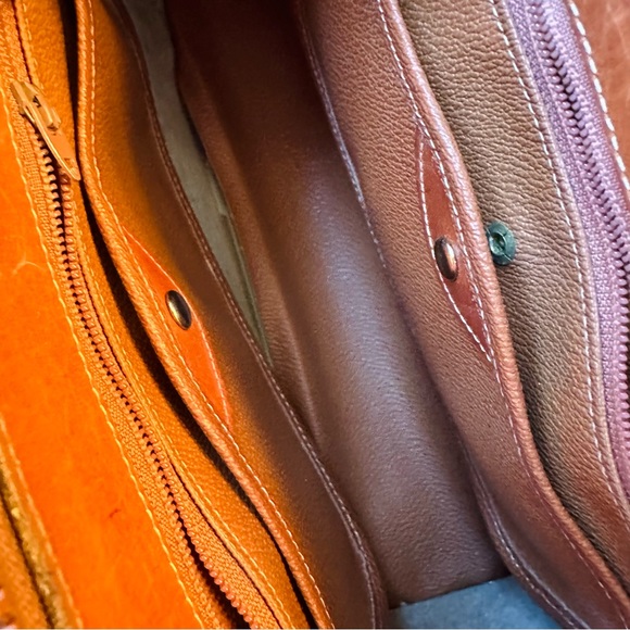 🛍️🛍️ AUTHENTIC DOONEY & BOURKE TOUPE / BROWN CROSSBODY BAG 🩷 💼 GOOD COND - Picture 10 of 11